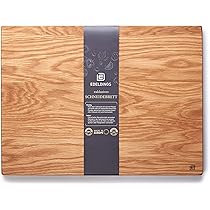Hendi Snijplank hout 53x33cm | Dikke plank met handvatten | 506905