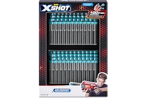 ZURU - XSHOT - Excel - RECHARGES - Pack 100 fléches en Mousse - Compatibles avec Les Autres Marques - 5639