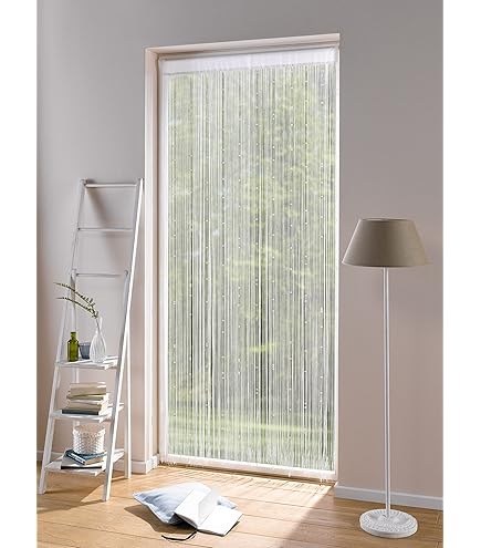 Trente Orchidea Luxe, vliegengordijn in verschillende maten en kleuren, vliegengaas voor balkondeur, insectenbescherming, zwart, 100 x 220 cm