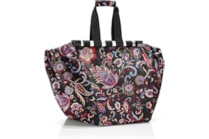 reisenthel easyshoppingbag - Borsa Shopper Versatile e Spaziosa, Pratico Design da Appendere al Carrello e Ripiegabile, Custodia, 30 L, Fantasia a Pois Mix