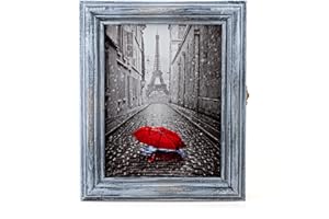 Cer-Plast Schlüsselkasten aus Holz Hängeschrank mit Schlüsselbrett Wandorganizer für Schlüsselaufbewahrung Schlüsselschrank Vintage-Optik Holzschlüsselbox