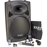 Housse De Protection Ibiza PORT-BAG15-MKII Pour Enceinte PORT15VHF-MKII Et PORT15UHF-MKII