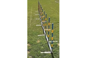 Slalom 12 POTEAUX Conforme au règlement FCI - Original Callieway ®