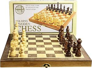 House of Marbles Standard Wooden Chess Set