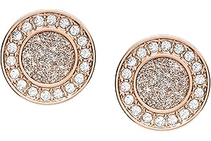 Fossil Damen Ohrringe aus Edelstahl oder Halbedelstein mit Kupplungsverschluss