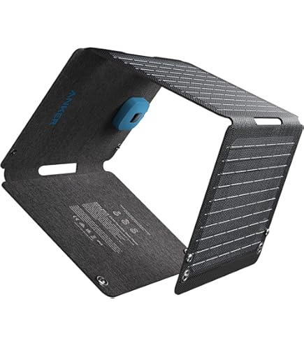 Rosaking 60W Solar Charger Portable Foldable Outdoor USB C