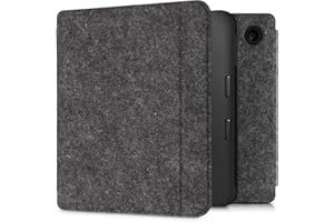kwmobile Étui liseuse Compatible avec Kobo Libra 2 - Housse avec Rabat magnétique Feutre pour liseuse Kobo Libra 2