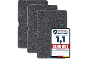 FILTERWELT Filter Dryer Heat Pump Dryer Sponge Filter Mat Condenser Dryer for Beko Grundig Blomberg ElektraBregenz 240 x 150 x 10 mm Lint Filter 2964840100 (Set of 3)