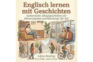 Englisch lernen mit Geschichten: Authentische Alltagsgeschichten für Hörverständnis und Mittelstufe (B1–B2)