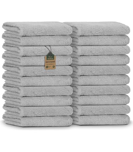 Lot De 6 Serviettes De Bain 50x90 Cm - 100% Coton, 500 G/m² - Douces Et Ultra-absorbantes - Plusieurs Couleurs Disponibles