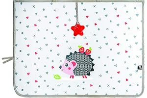 Benbat SunBlocker Sunshade for Kids. Magnetic Car Sunshade Curtain Protects Baby from Direct Sun Glare Heat & Blocks 98% UV Rays. 70 x 52cm. Fits Most Vehicle Windows. Dazzle Effect Dangling Stars