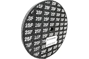 Pro-Graad EXL Unitized Wheel, Silicon Carbide, 6" Diameter x 1/2" Wide x 1/2" Arbor, 2S Fine | 13719 | (Pack of 1)