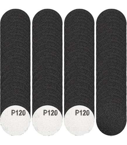 SPEEDWOX 100pcs Schuurschijven 3 inch Schuurpapier Haak en Loop