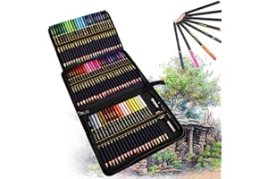 ZEYBE 72 Lapices de Colores de Dibujo con Base de Óleo, Incluye Lápiz Color Carne para Colorear y Hacer Bocetos, Lapices Colores Profesionales para Artistas, Principiantes, Adultos