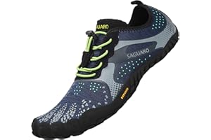 SAGUARO Zapatos Descalzos para Hombre Mujer Ligeras Respirable Minimalistas Zapatillas de Trail Running,Talla 36-47 EU