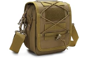 HUNTVP Torba na ramię Torba na ramię Torba taktyczna wojskowa miękka torba mini torba męska do podróży polowanie kemping trekking wypoczynek jazda na rowerze, turystyka, wspinaczka