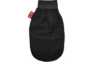 Guante de baño turco por Feel Fine, exfoliante corporal, removedor de piel muerta para hombres y mujeres, manopla exfoliante corporal para baño, ducha, hammam