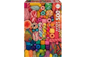 Educa - 500-bitars pussel för vuxna | Garn | Inkluderar Fix Puzzle