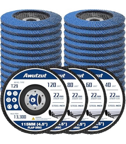 Tyrolit 2in1 Lamellenschijf Standard 115 x 22,2 MM - K80 - De Boer