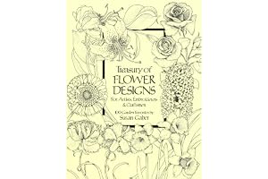Treasury of Flower Designs for Artists, Embroiderers and Craftsmen