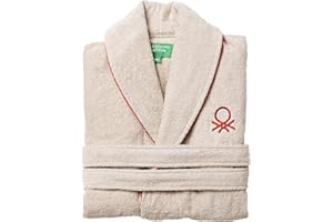 UNITED COLORS OF BENETTON Albornoz M/L 360GSM 100% Algodón color Beige Rainbow Benetton