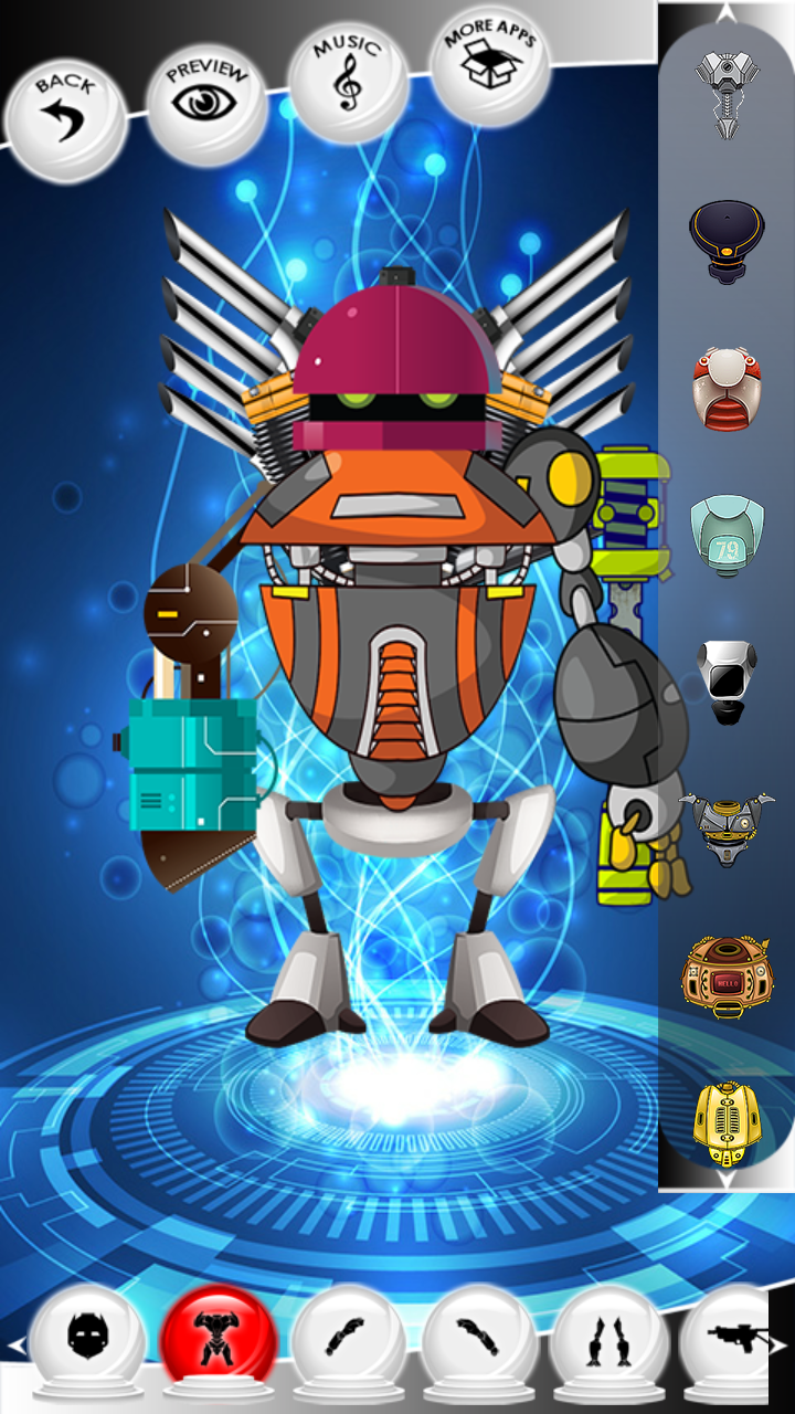 Create Your Robot Amazon.co.uk Apps & Games