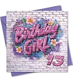 Juvenile Birthday Card Age 13-7 X 5 Inches - Piccadilly Greetings - View #10