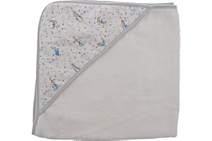 ENESCO Beatrix Potter Peter Rabbit - Juego de toallas con capucha para guardería