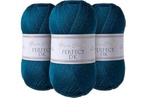 Utopia Crafts DK Double Knitting Yarn 3x 100g (Blue Whale)