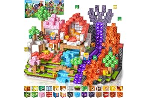 Magnetiska Byggklossar 100 PCS 2CM Magnetic Blocks, 3+ STEM Montessori sensoriska leksaker för 3 4 5 6 7 8 9 10 11 12 8-12 år gamla pojkar och flickor Födelsedagspresenter