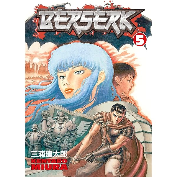 Berserk Volume 1-5 Collection 5 Books Set (Series 1) by Kentaro