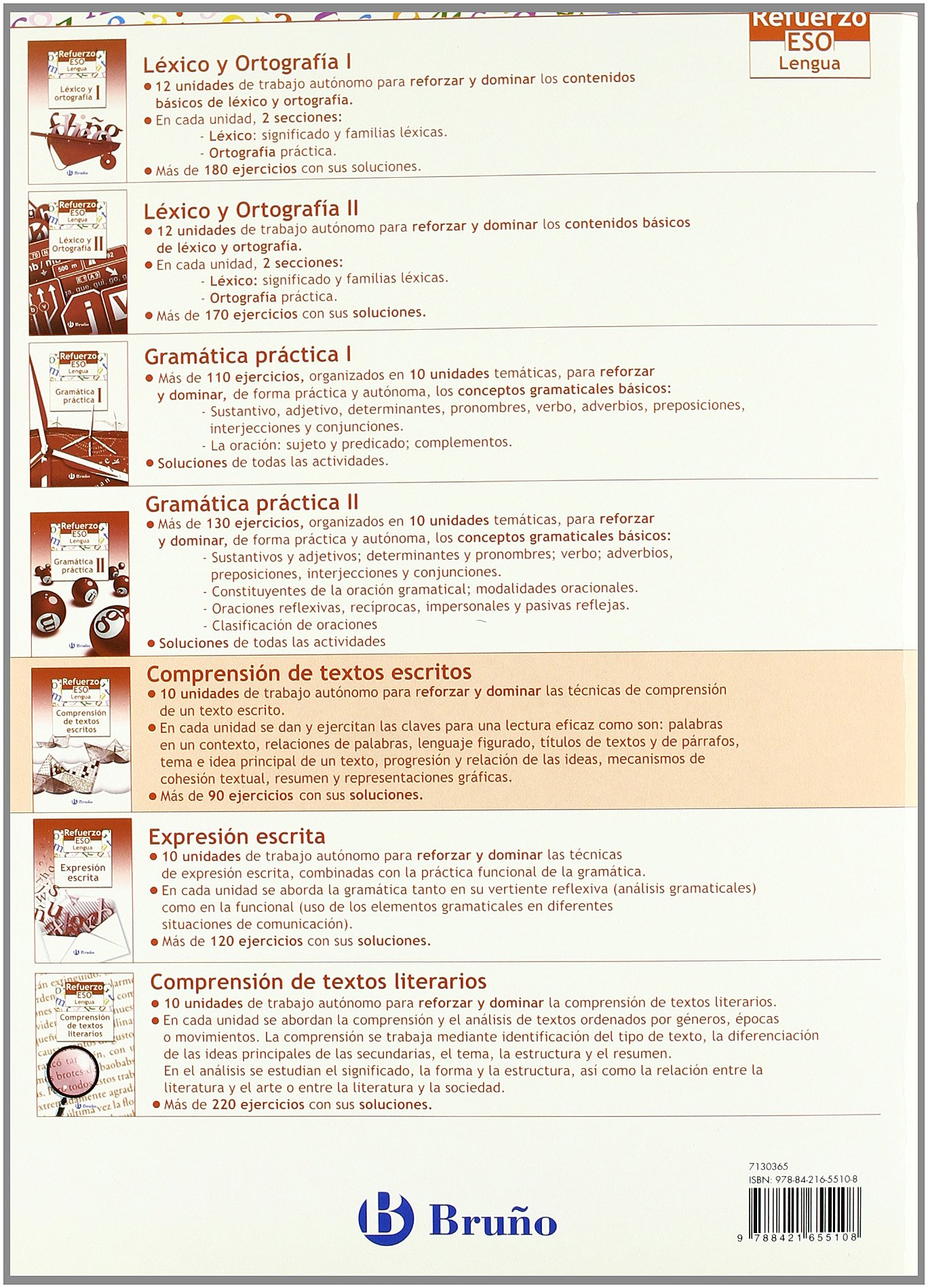 Refuerzo Lengua ESO Comprensión de Textos Escritos