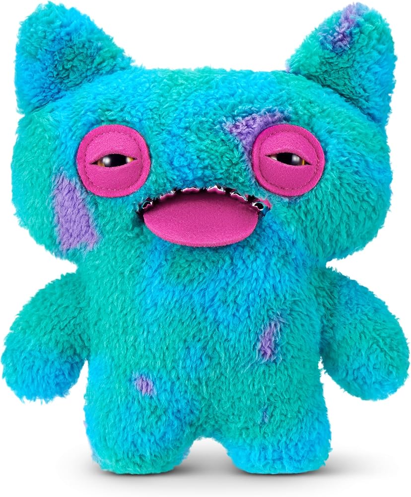 Fuggler ZURU Fugg Life 22 cm Peluş Oyuncak (Chum Chum) - İnsan Gibi Dişlere Sahip Komik Çirkin Canavar Sevimli Oyuncak, Çocuklar, İkizler, Gençler için Çılgın Koleksiyon