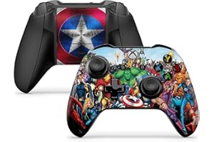 giZmoZ n gadgetZ GNG Xbox One X, Xbox One S, Xbox One Marvel 2er-Set mit Aufklebern für Controller