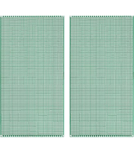 Helweet Plaques PCB Prototype 9x15cm Lot De 8 - Carte De Circuit Imprimé Universelle Soudage DIY