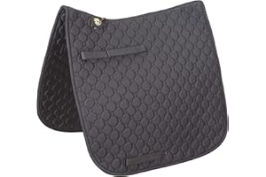 Merauno Numnahraquette de selle Classic Noir (dressage)