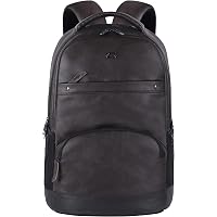 Gear Vintage2 Anti Theft Faux Leather 28 Ltrs Brown Laptop Backpack (LBPVG2LTH0201)