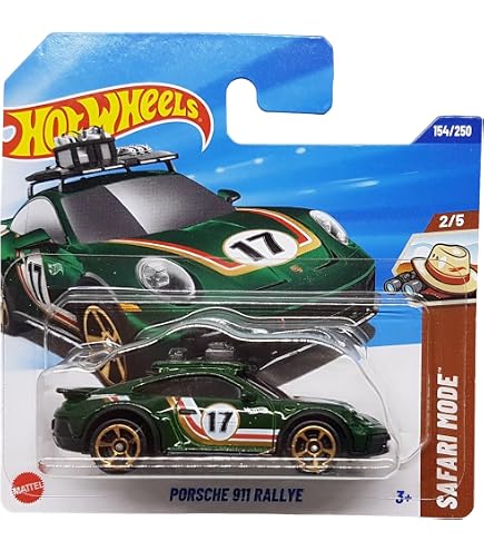 Hot Wheels Porsche 935 1:64 Classic or Racing Car Unisex Kids 16.5 x 3