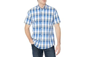 Amazon Essentials Koszula Mężczyźni Regular-fit Short-sleeve Shirt (1 w zestawie)