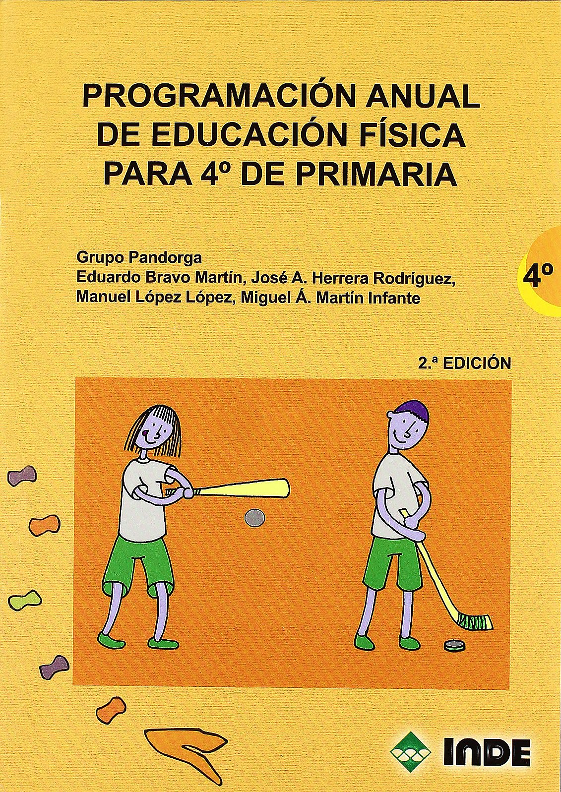 Programación anual de Educación Física para 4º de Primaria : 182