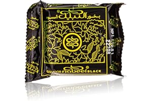 Nabeel Perfumes Heritage Collection Bakhoor Black Incense 40 g, 4INP040302
