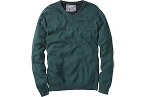 Charles Wilson Jersey de Punto Fino de Algodón Cuello Pico para Hombre