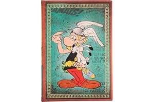 Paperblanks Agenda 13 Meses 2025, Astérix el Galo, Midi, Apaisado, Cierre con Banda Elástica