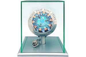 NBRAND LONYIABBI 1:1 Iron Man Arc Reactor Model LED Light Vibration Sensing Control USB Interface Finished product Toys Gift