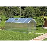 Gartentec Aluminium Gewächshaus Typ F2 - Typ F6 (Typ F6: 10,17 m²)