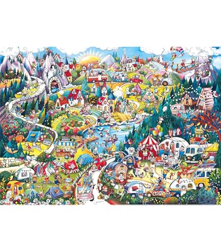 SHANGHAI STREET TINTIN PUZZLE - 1000 PIECES : Amazon.co.uk: Toys