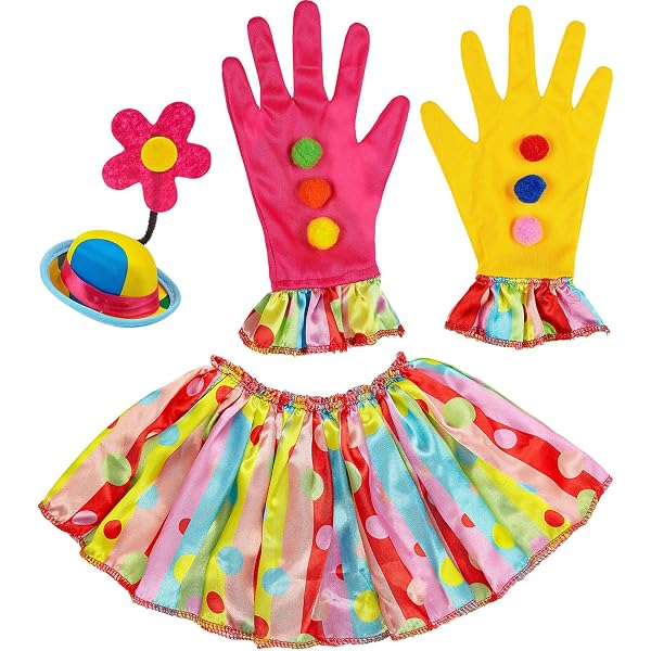Cerchietto Con Mini Cappello Da Clown E Piume – Accessorio Per Carnevale, Compleanno E Feste A Tema, Elastico Regolabile