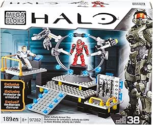 Mega Bloks 97262 - Halo UNSC Infinity Amor Bay, Konstruktionsspielzeug:  Amazon.de: Spielzeug