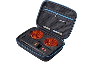 Supremery Etui kompatybilne z Storz & Bickel VENTY VENTY parownik Case akcesoria etui ochronne, czarny i niebieski #