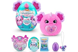 Rainbocorns Axolotlcorn Surprise de ZURU, Peluche Coleccionable para niñas Mayores de 3 años(GILLDA)